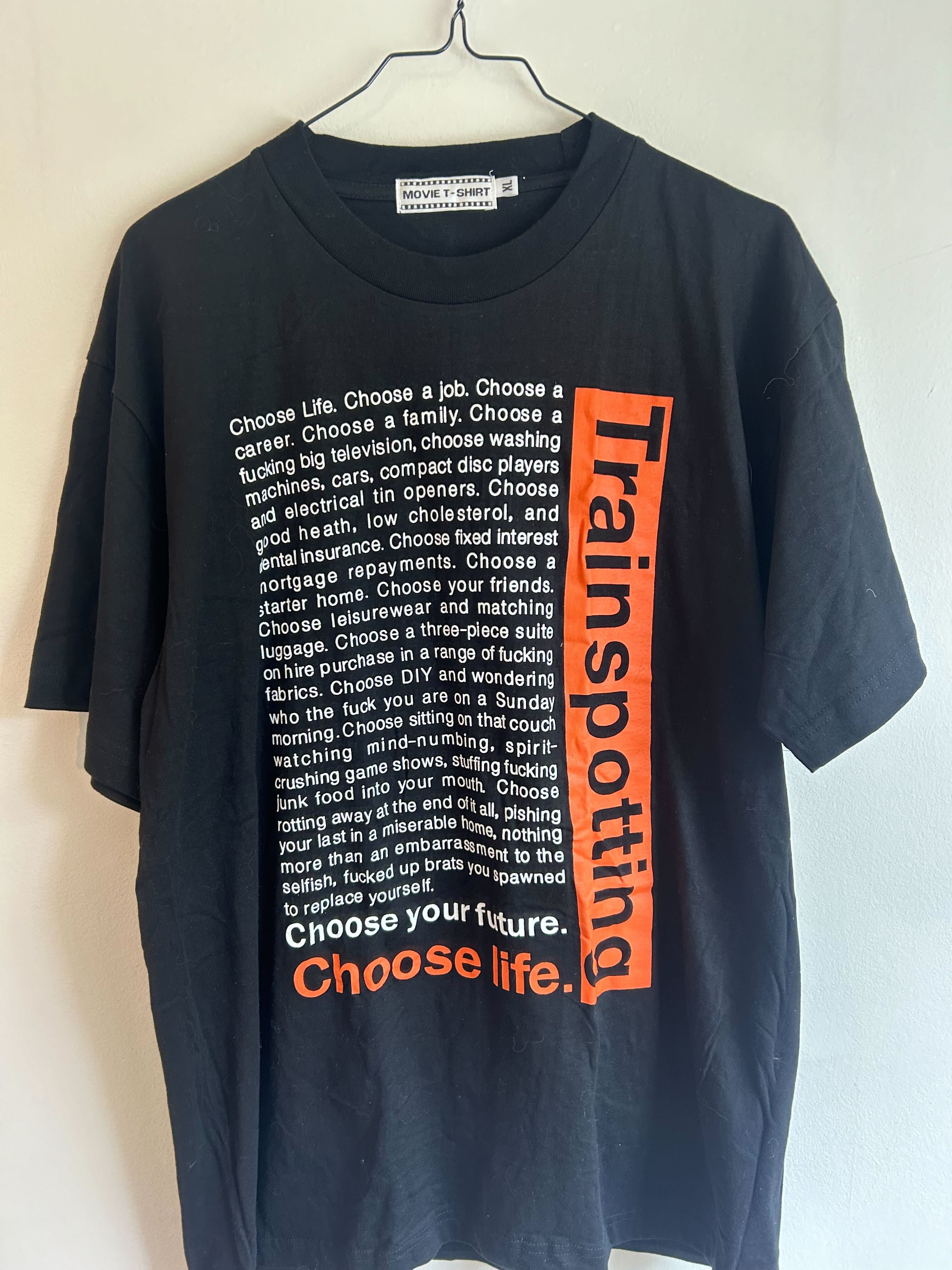 Trainspotting Vintage Tシャツ ヴィンテージ トレインスポッティング #5 レントン ユアン・マクレガー