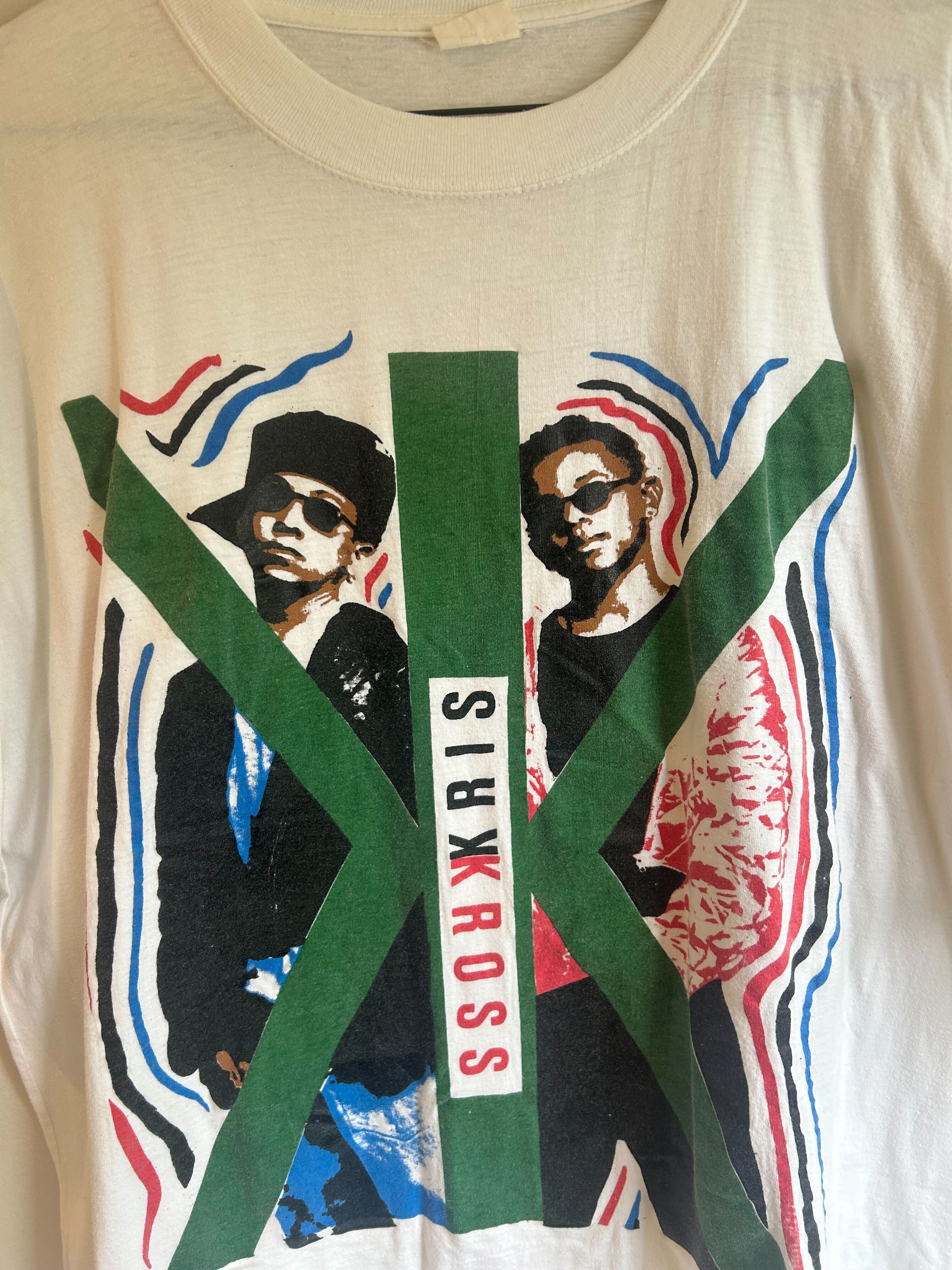 90sヴィンテージ KRIS KROSS Tシャツ hiphop vintage