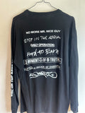 Gangstaar Forever Tour Vintage Rap Long Sleeve T-Shirt