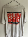 Run DMC Tougher Than Leather White Vintage Rap T-Shirt