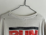 Run DMC Tougher Than Leather White Vintage Rap T-Shirt