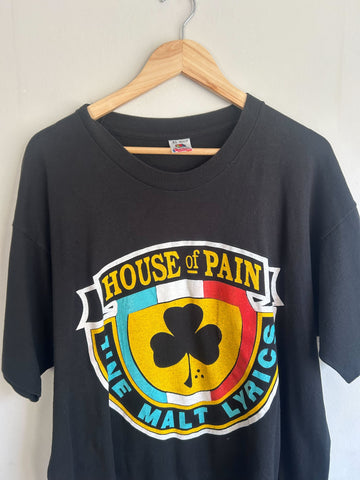 House of Pain 'Fine Malt Lyrics' Vintage T-Shirt Black