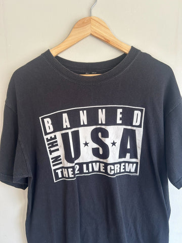 2 Live Crew 'Banned in the USA' Vintage Rap T-Shirt