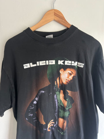 Alicia Keys 2002 Tour Vintage Rap T-Shirt