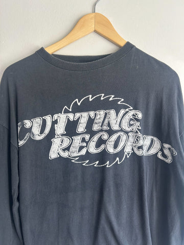 Cutting Records Vintage Rave Long Sleeve T-Shirt