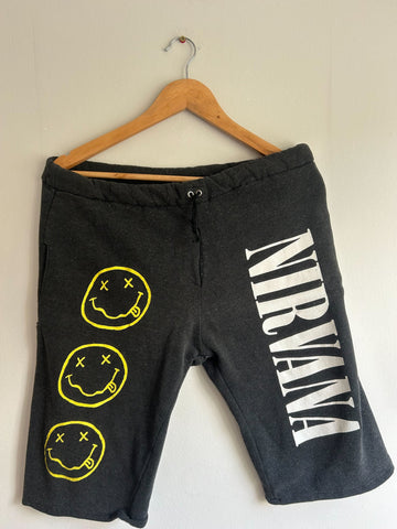 Nirvana Vintage Jogger Shorts