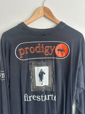 The Prodigy 'Firestarter' L/S Vintage T-Shirt