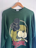 Dready Vintage Green Long Sleeve T-Shirt