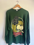 Dready Vintage Green Long Sleeve T-Shirt