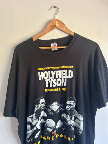 Tyson & Holyfield 1991 Fight Vintage T-Shirt