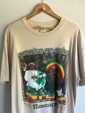 Sizzla Praise Ye Jab Vintage T-Shirt