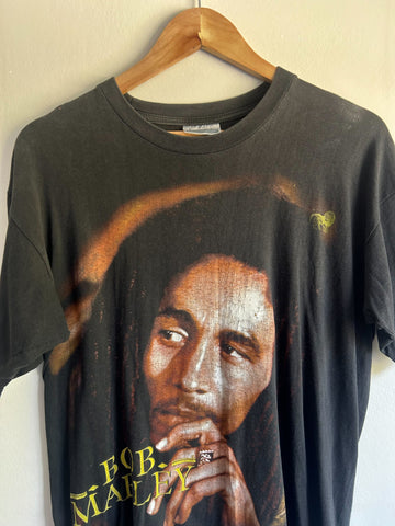 Bob Marley Peace Sign Vintage T-Shirt