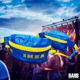 Handmade IKEA festival bumbag