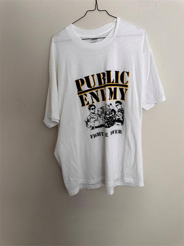 Public Enemy 'Fight the Power' Vintage T-Shirt (XXL)