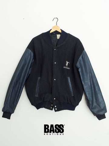 Moving Shadow Vintage Varsity Style Jacket - The Bass Boutique