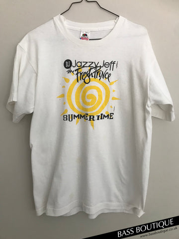 Fresh prince and Jazzy Jef 'Summer time' Vintage T-shirt (L) - The Bass Boutique