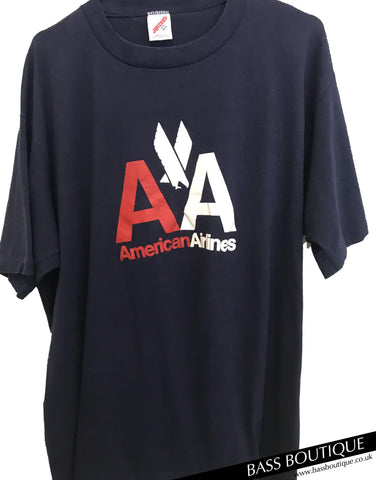 American Airlines Vintage T-Shirt (XL) - The Bass Boutique