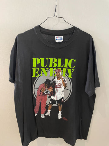 Public Enemy Apocalypse 91' The Enemy Strikes Back Vintage Rap T-Shirt